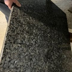 Marble kitchen counter (black pearl)