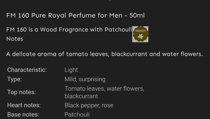 Only 1 Each!! Brand New FM Perfume & Aftershave