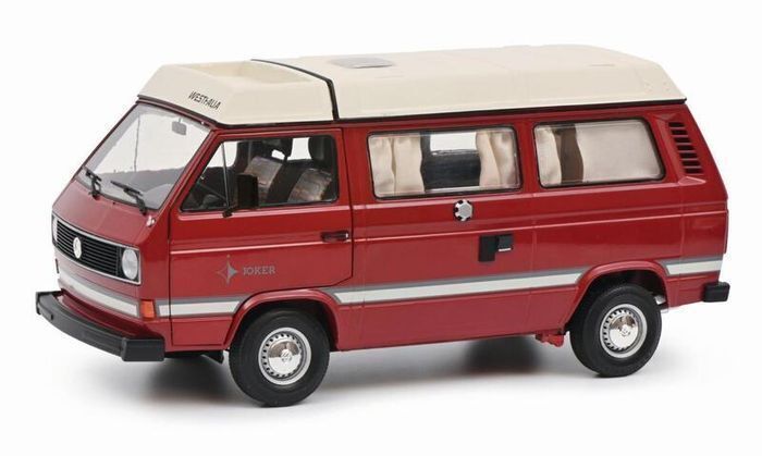 Volkswagen T3 BUS - Camper Westfalia - Schuco - New in Box - 1/18
