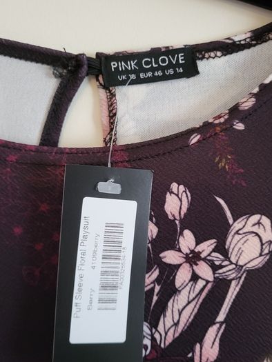 Pink Clove ladies playsuit BNWT