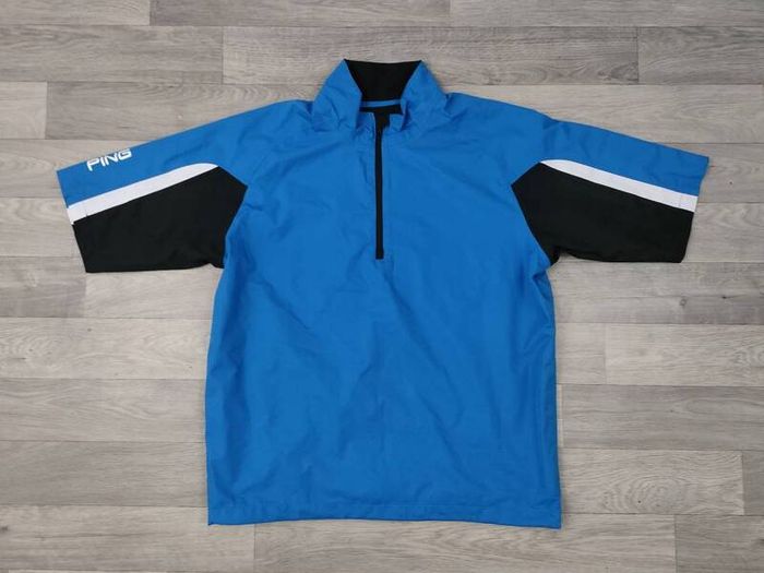 Ping Waterproof Short Sleeve Golf Jacket Mens Medium