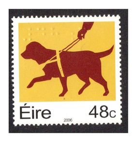 2006 Ireland 30th Anniversary of Irish Guide Dogs for the Blind Commemorative Stamp Mint Never Hinged (MNH)