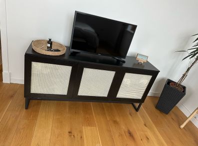 rattan sideboard storage cabinet