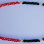 Vintage Red and Black Corals length 23,5" Image 2