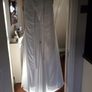 Size 12 White Wedding Dress & veil Image 3