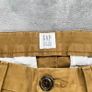 Gap Men's Essential Khaki Straight Fit Chinos - Brown - W32 L29 - Stretch Image 2