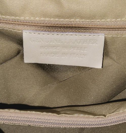 Women's Leather Hobo Mint Green Brand new Handbag made in Italy