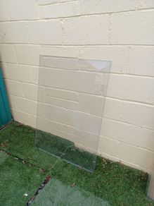 Perspex, 10 mm, 78,5 cm x 102 cm