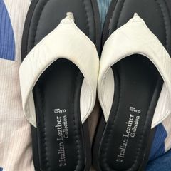Dunne's Leather Flip Flops