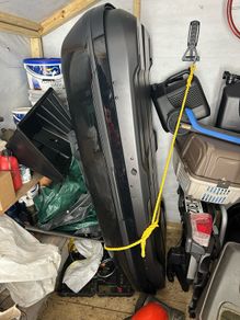 volvo roof rack and storage box