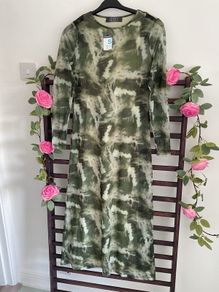 dress Bnwt mesh dress long sleeves size small 10-12 primark