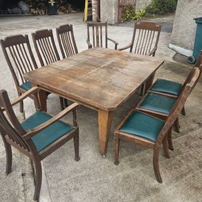 Oak Table and Chairs
