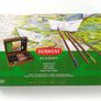 Academy Wooden Gift Box,Complete 35 Piece Art Set with Colouring Pencils,Pastels & Accessories, Ideal Collection for Drawing, Sketching & Crafts, Premium Hobbyist Quality Kit Image 6