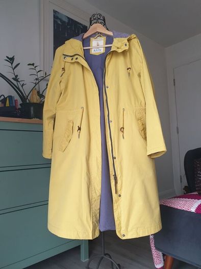 Seasalt Cornwall Raincoat Size Uk 12