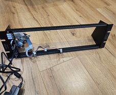 Tiptop Audio rackmount Eurorack rails and PSU