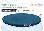 8ft pool cover