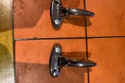 Classic mini chrome boot hinges