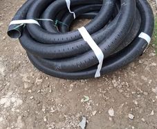 110mm Land Drainage Pipe Brand New Leftover 28 Meters