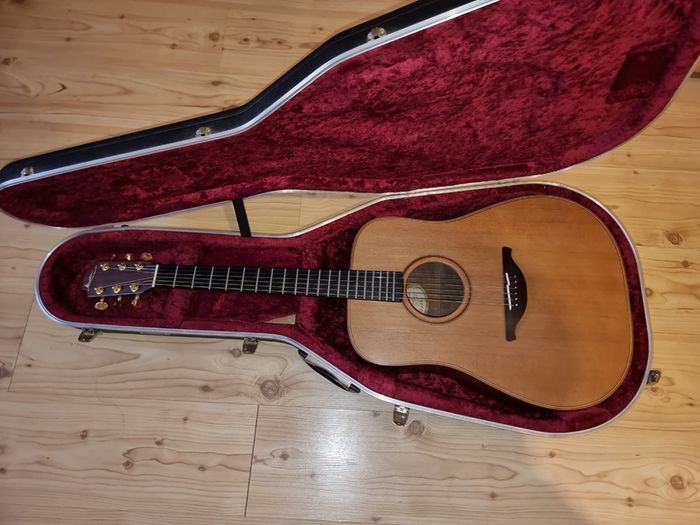 1990s Lowden D23 dreadnought guitar