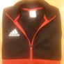 Adidas Track Top .. Size: Small .. Colour: Black and Red .. Price Drop Heavily Reduced Image 2