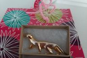 Vintage panter broach in gift box