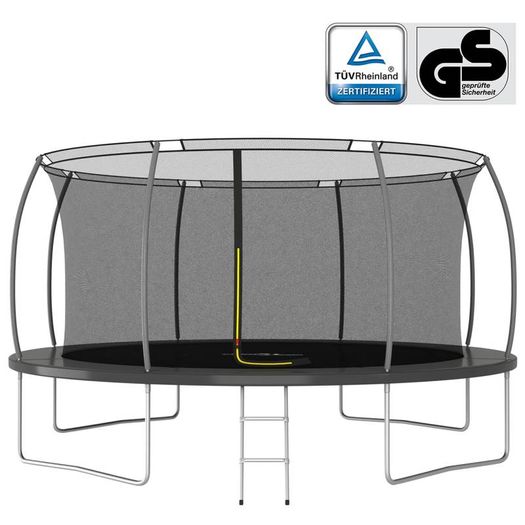 Trampoline Set Round 460x80 cm 150 kg