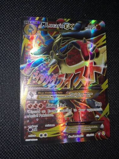 Pokemon Card : Mega Lucario ex 55a