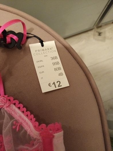 Non padded bralet 32A
