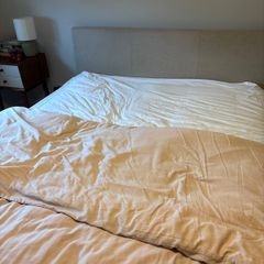 Emma mattress and king divan base