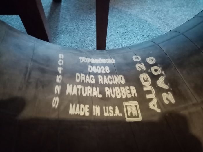 Racing Car Firestone Inner Tube Tyres  D6028 15-15/16
