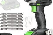 GALAX PRO Cordless Impact Driver 20V, Variable Speed (0-2800RPM),with LED Work Light, 6pcs Screwdriver Bits, 1.3Ah Battery and Charger