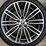 Genuine BMW Style 664M 19" Alloys & Tyres - Like New, Good Year Tyres Image 4