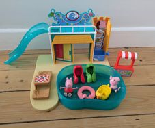 Peppa pig pool party set