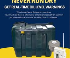 Oil water tank level monitor Kingspan watchman advanced