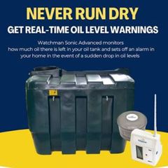 Oil water tank level monitor Kingspan watchman advanced