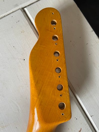 Telecaster Neck and bushings with graphtech nut and trees