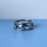 Silver dolphins set (ring and necklace) Image 4