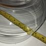 Vintage Beechwood stand, servers and Glass Salad bowl Image 5