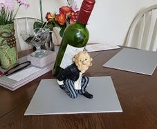 Wine waiter bottle holder
