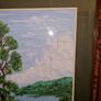 Oil painting - Tree by the River - Framed Image 5