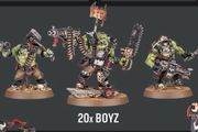 Warhammer 40k mob of 20 Boyz