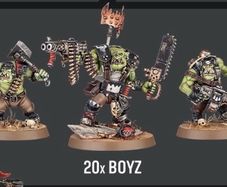Warhammer 40k mob of 20 Boyz