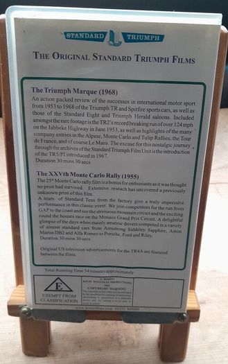 The Triumph Marque - VHS Tape