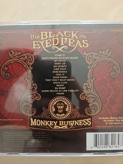 The Black Eyed Peas CD - Monkey Business