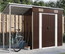 Garden Shed 277x110.5x181 cm