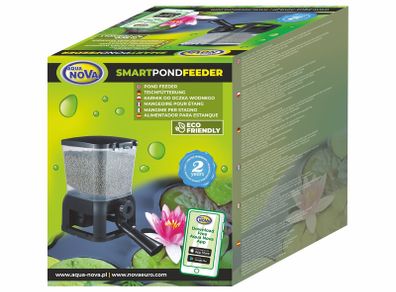 Aqua Nova Automatic Pond Fish Feeder with WiFi 6L
