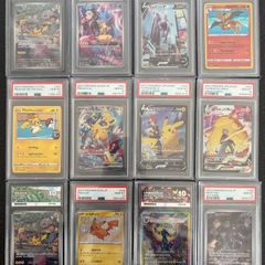 Selection of Pokemon slabs