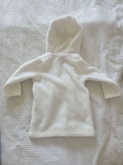 Baby white dressing gown