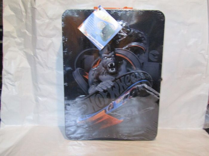 Hot Wheels Gorilla Storage Tin Brand New Sealed Hot Wheels metal storage carrying case for up to 50 cars