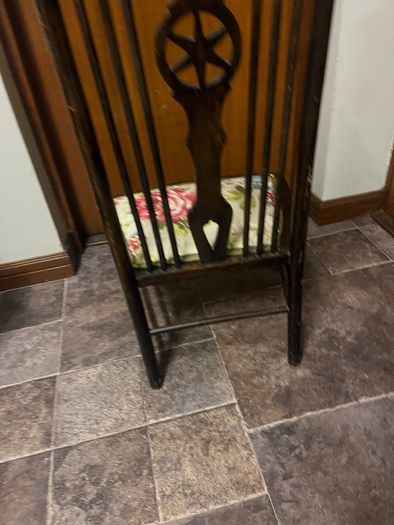 Antique nursing chair